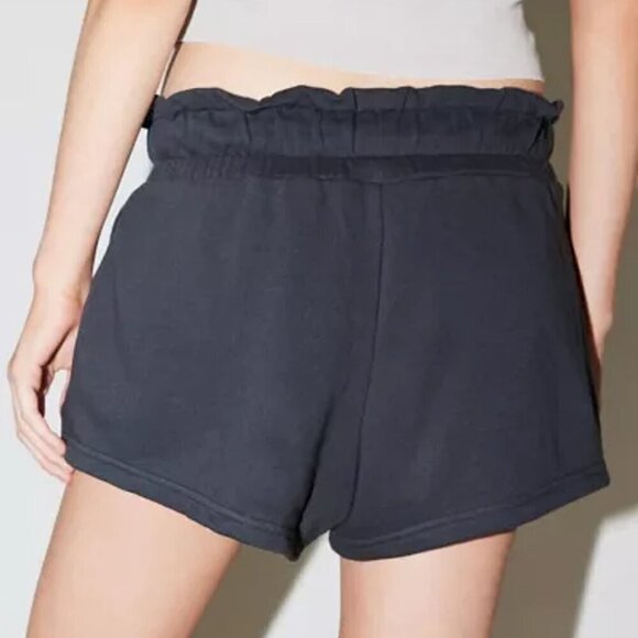 NWT UO Out From Under Neo Black Sweat Shorts - Picture 5 of 6